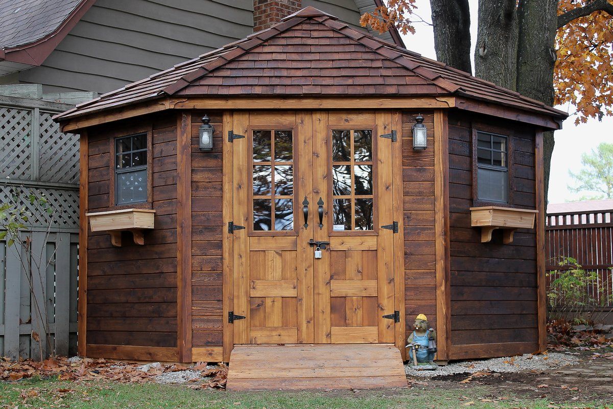 How To Build An Octagonal Garden Tool Shed
