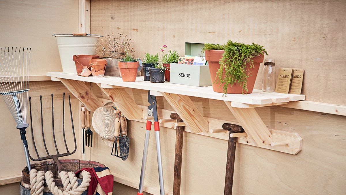 How To Build Shelves For A Tool Shed