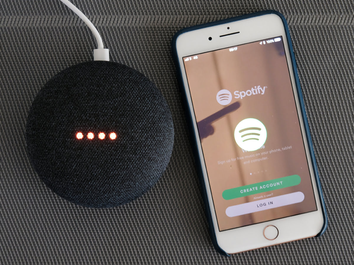 Google home store free spotify account