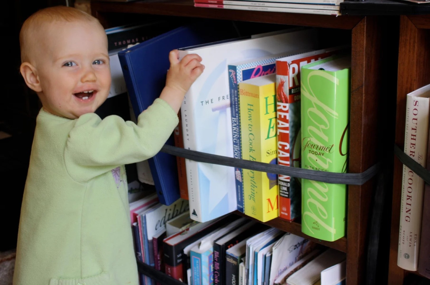 How To Childproof Bookshelves