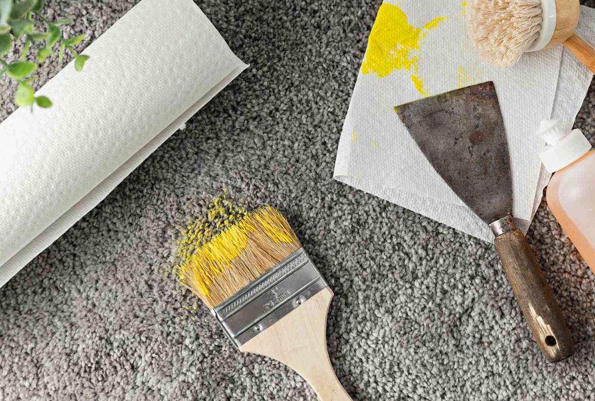 How To Clean Paint Off Carpet