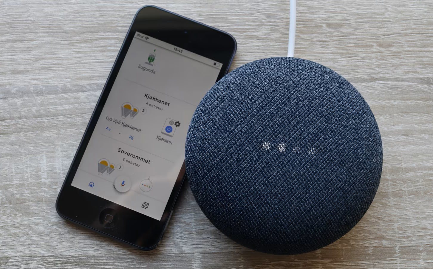 Connect echo dot hot sale to google home