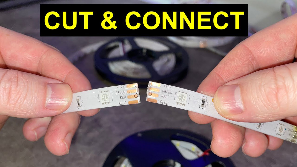 How To Connect LED Strips Together Without Connectors