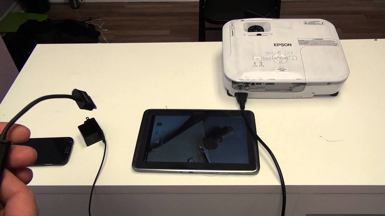 How To Connect Tablet To Projector Wirelessly