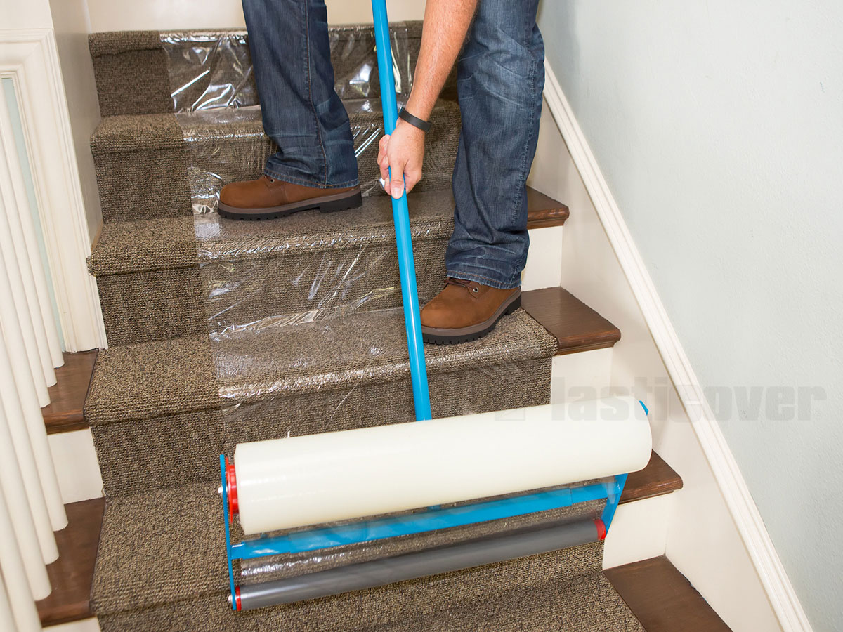 How To Cover A Carpet On Stairs