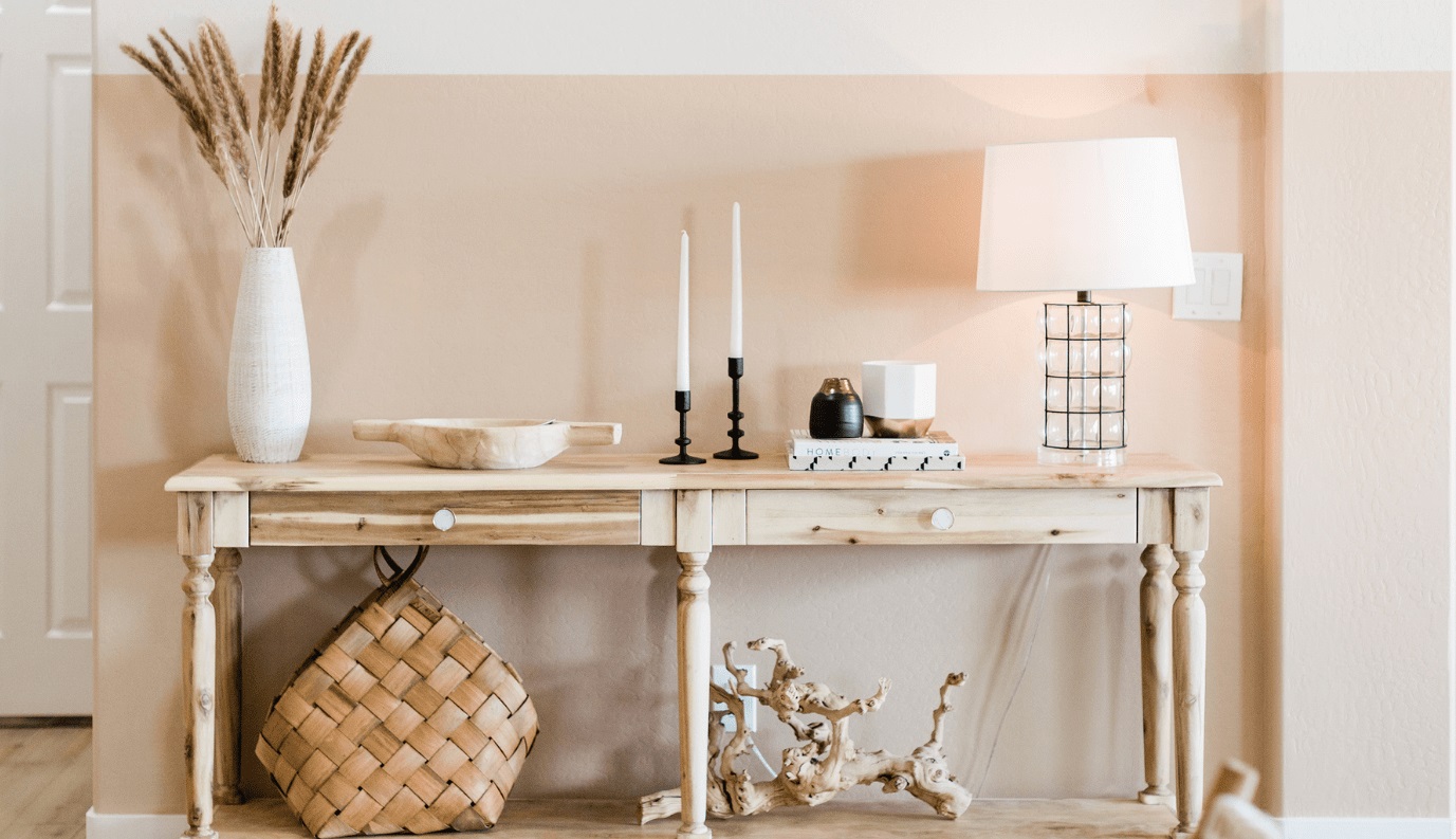 How To Decorate A Console Table