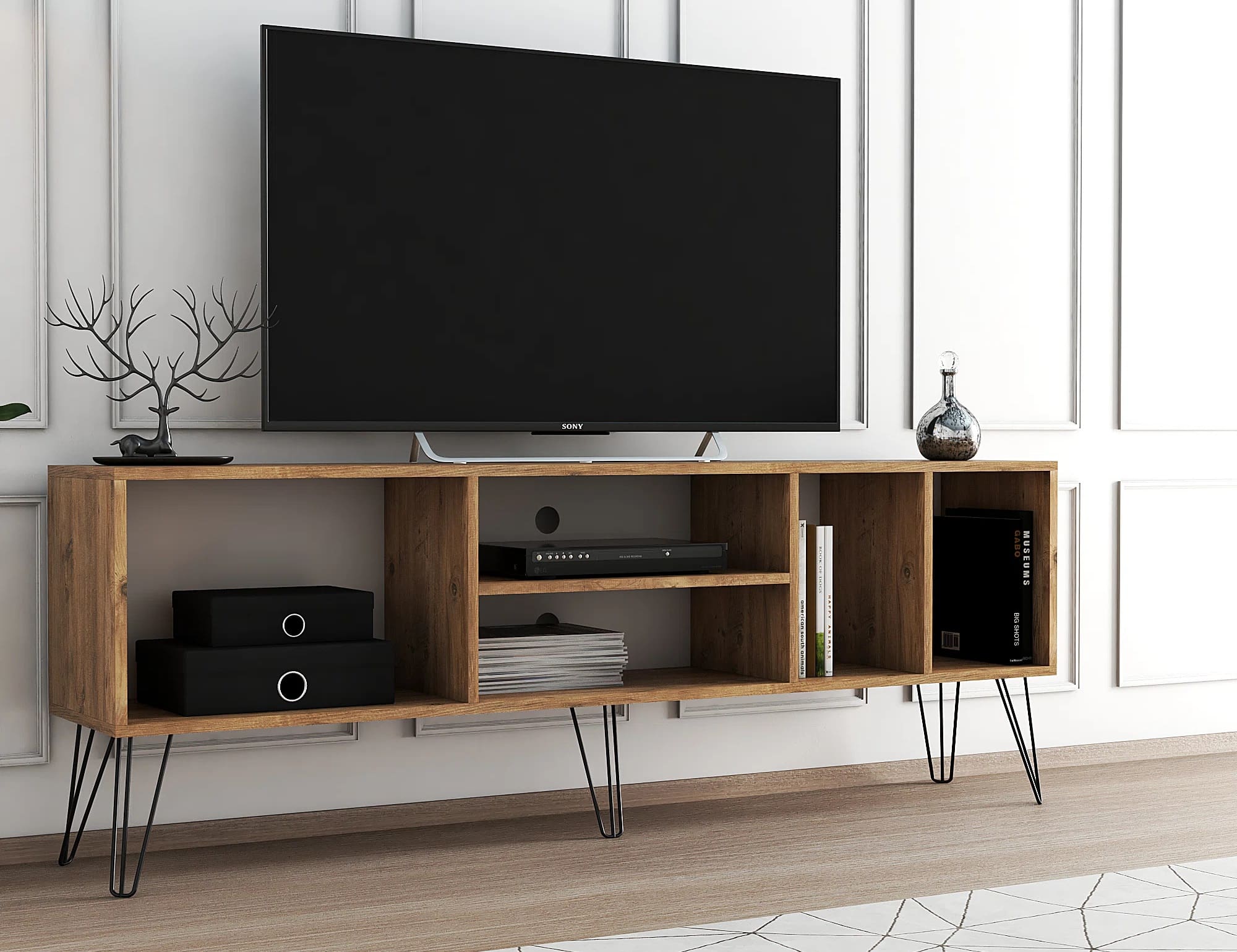 How To Decorate A TV Console Table