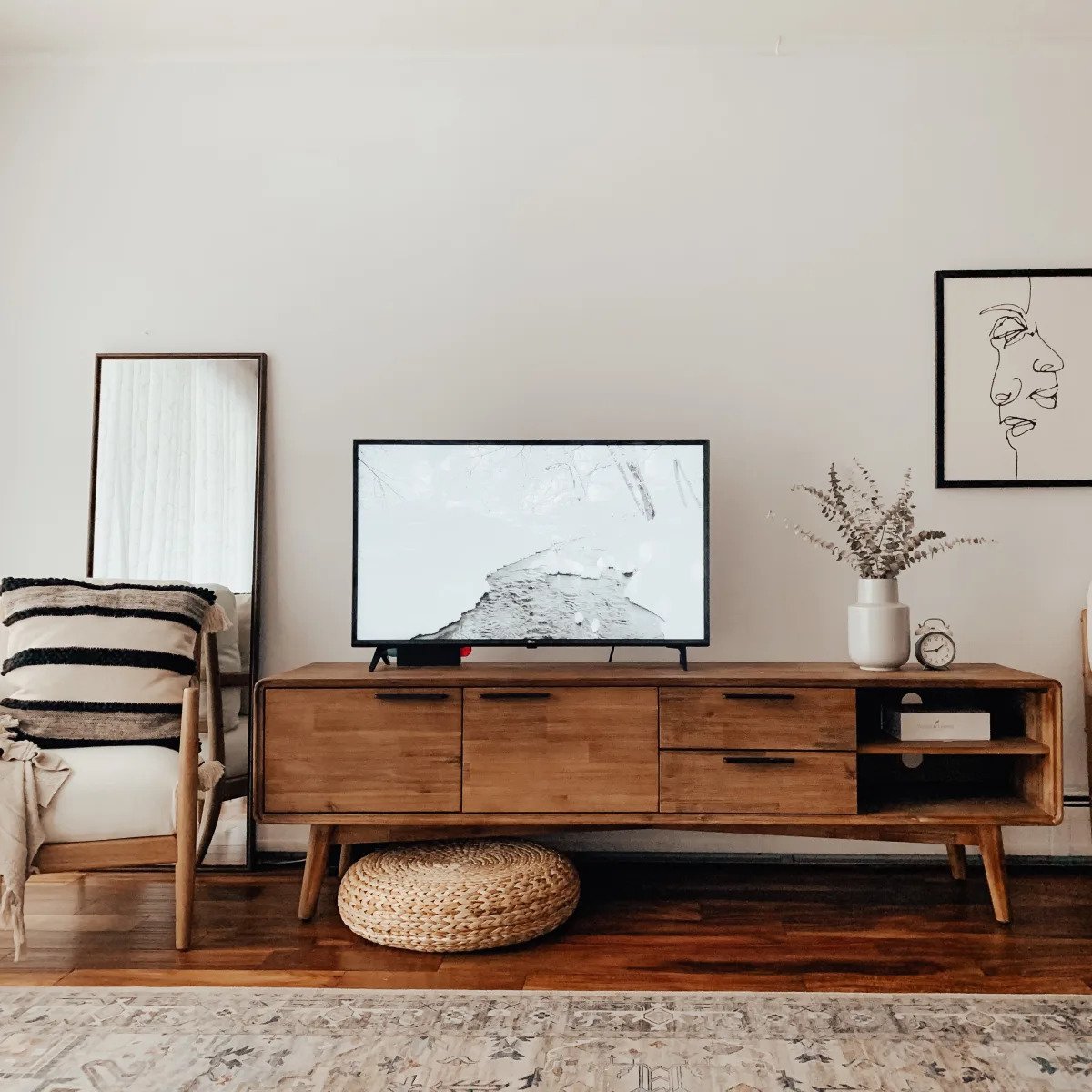 How To Decorate A TV Stand