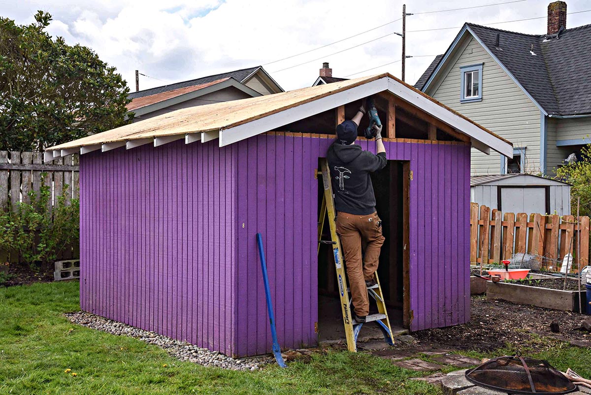 How To Dismantle A Tool Shed