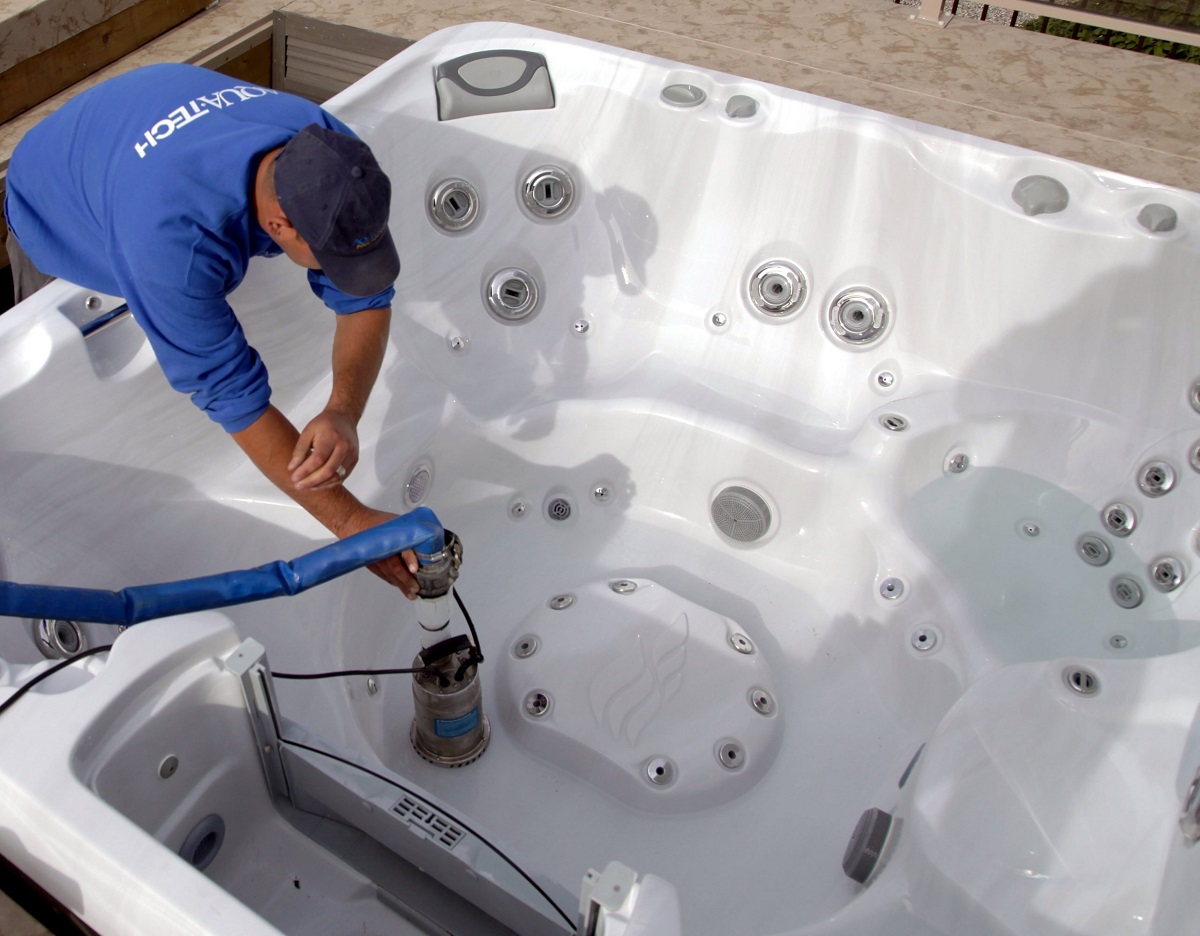 How To Drain Water From A Hot Tub
