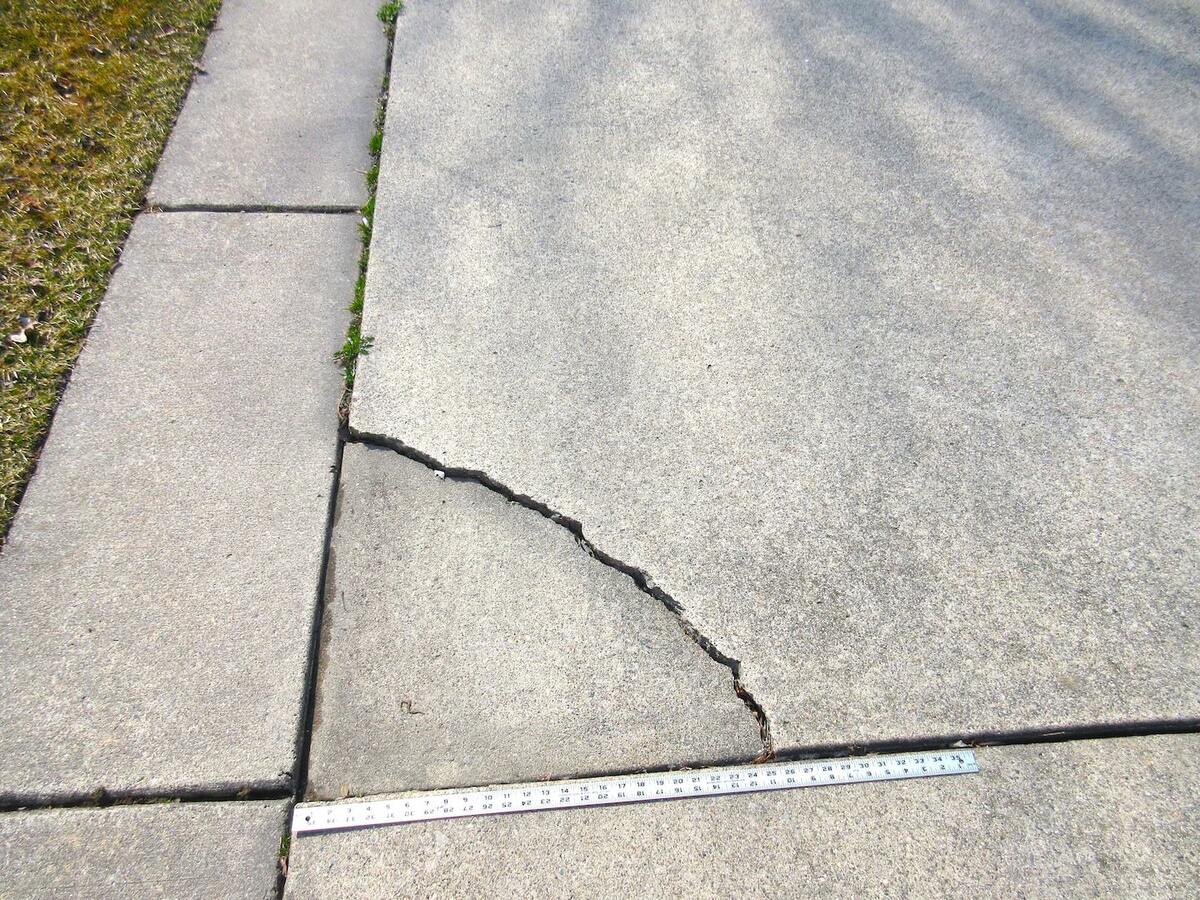How To Fix A Cracked Concrete Patio