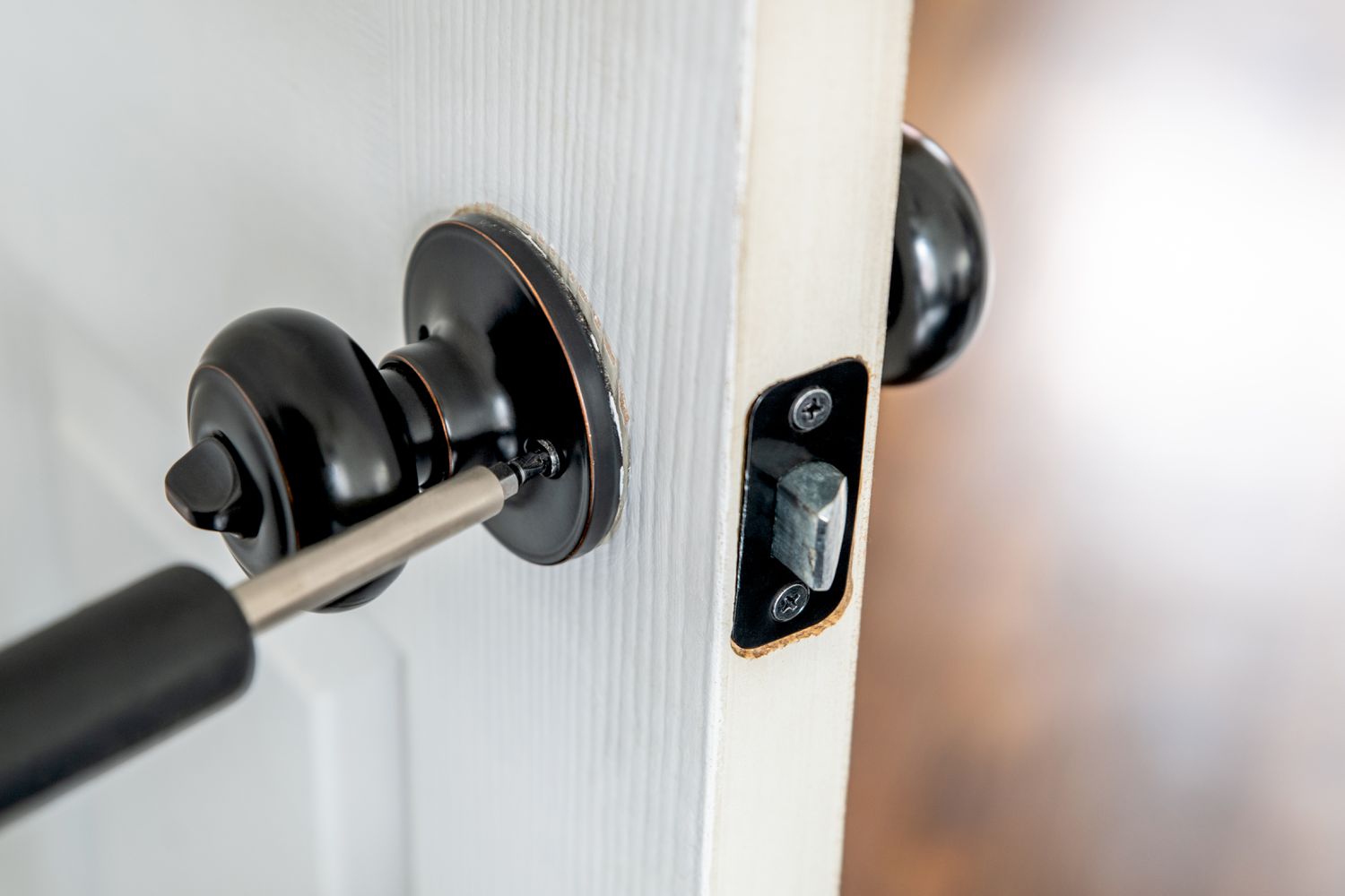 How To Fix A Loose Front Door Lock