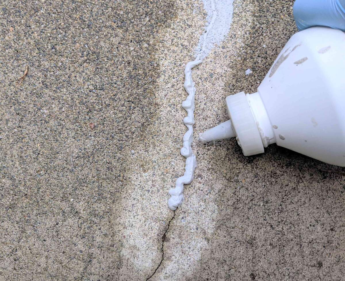 How To Fix Concrete Cracks On The Patio