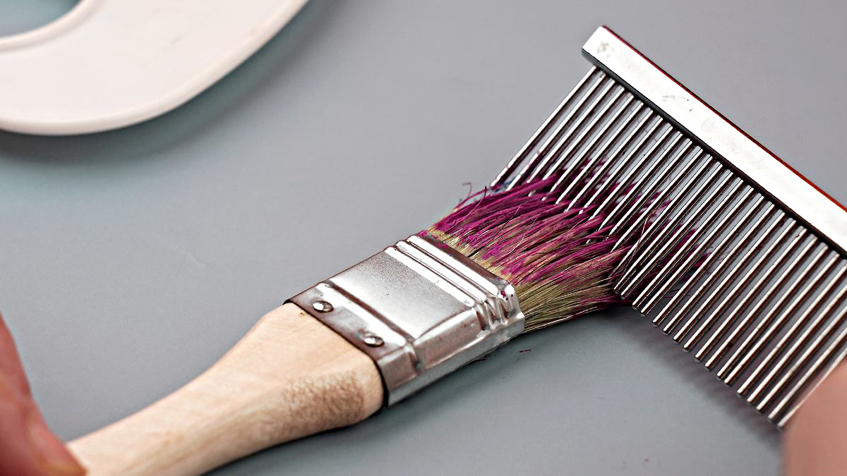 How To Fix Dry Paint Brushes
