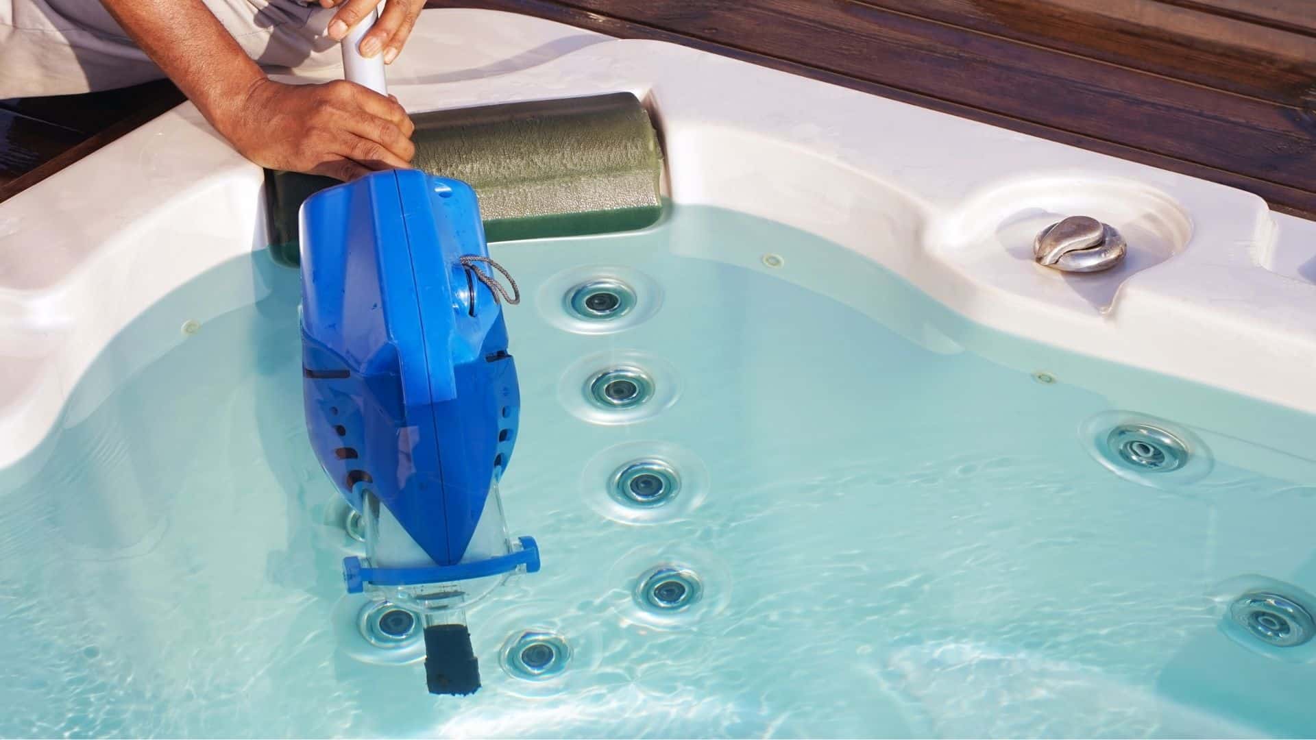 How To Get Dirt Out Of Bottom Of Hot Tub