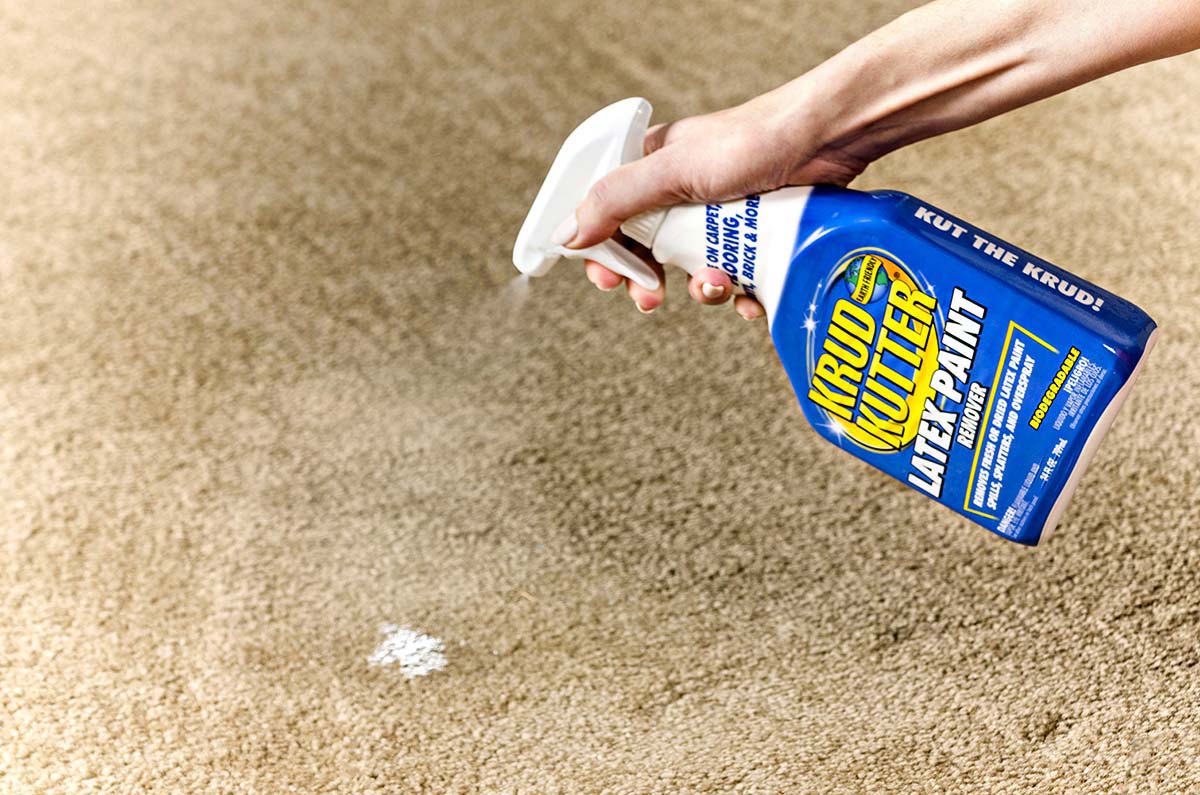 How To Get Dried Latex Paint Out Of A Carpet