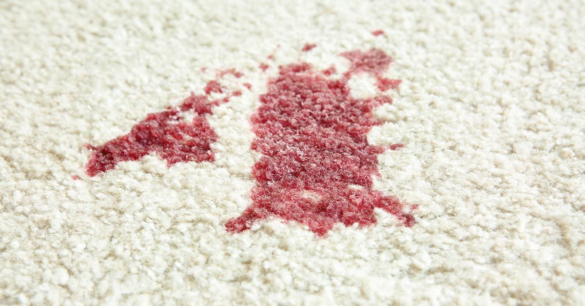 How To Get Old Red Stain Out Of A Carpet