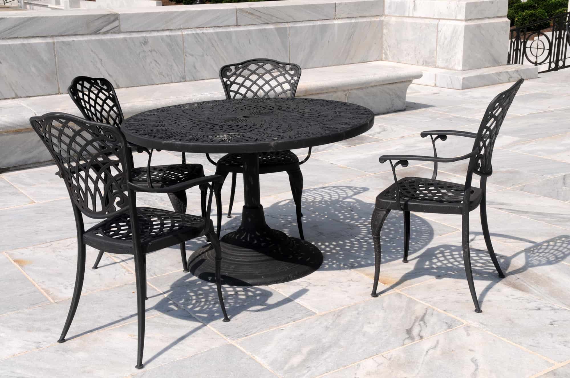 How To Get Rust Off Metal Patio Furniture