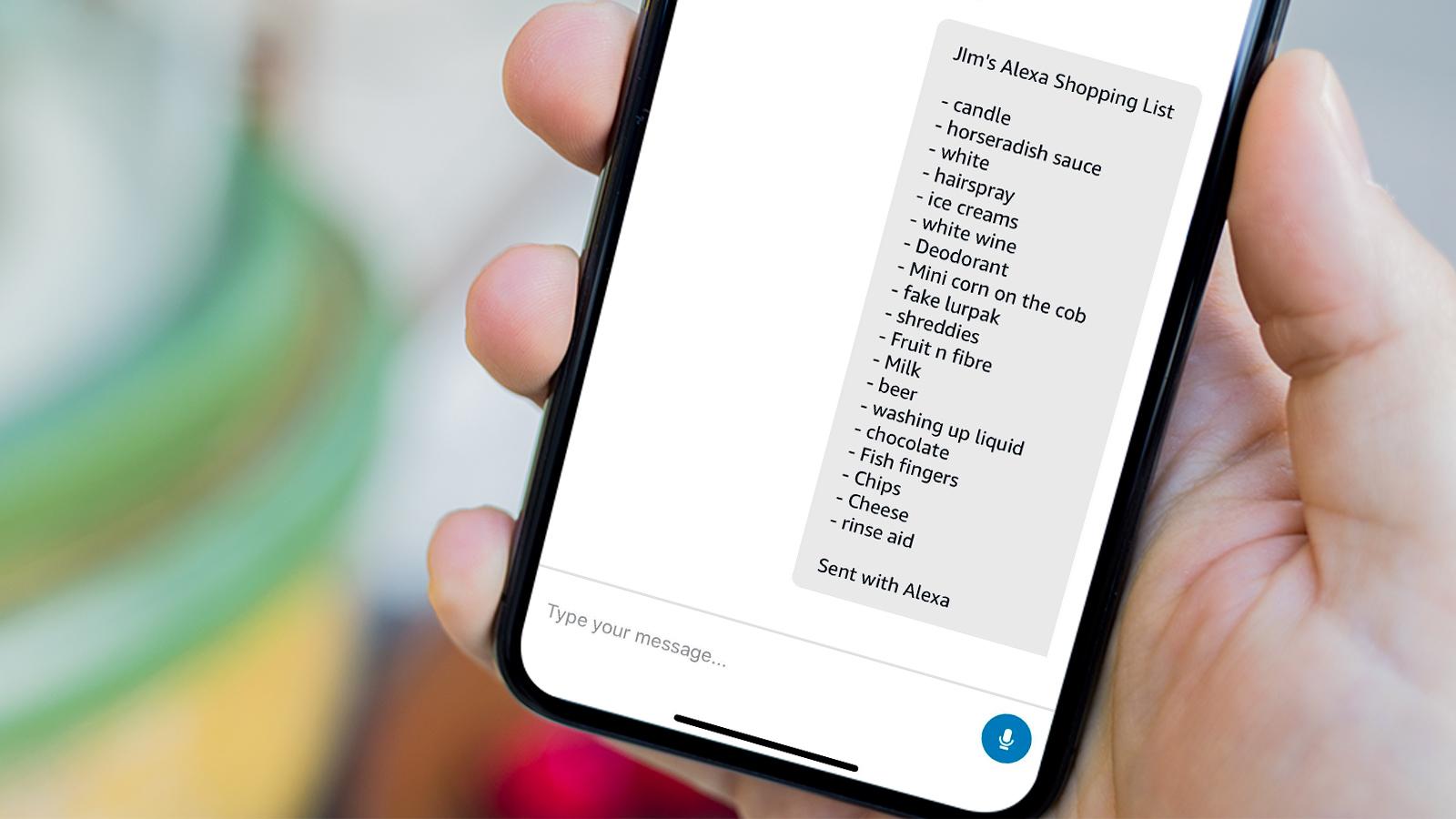 How To Get Shopping List From Alexa