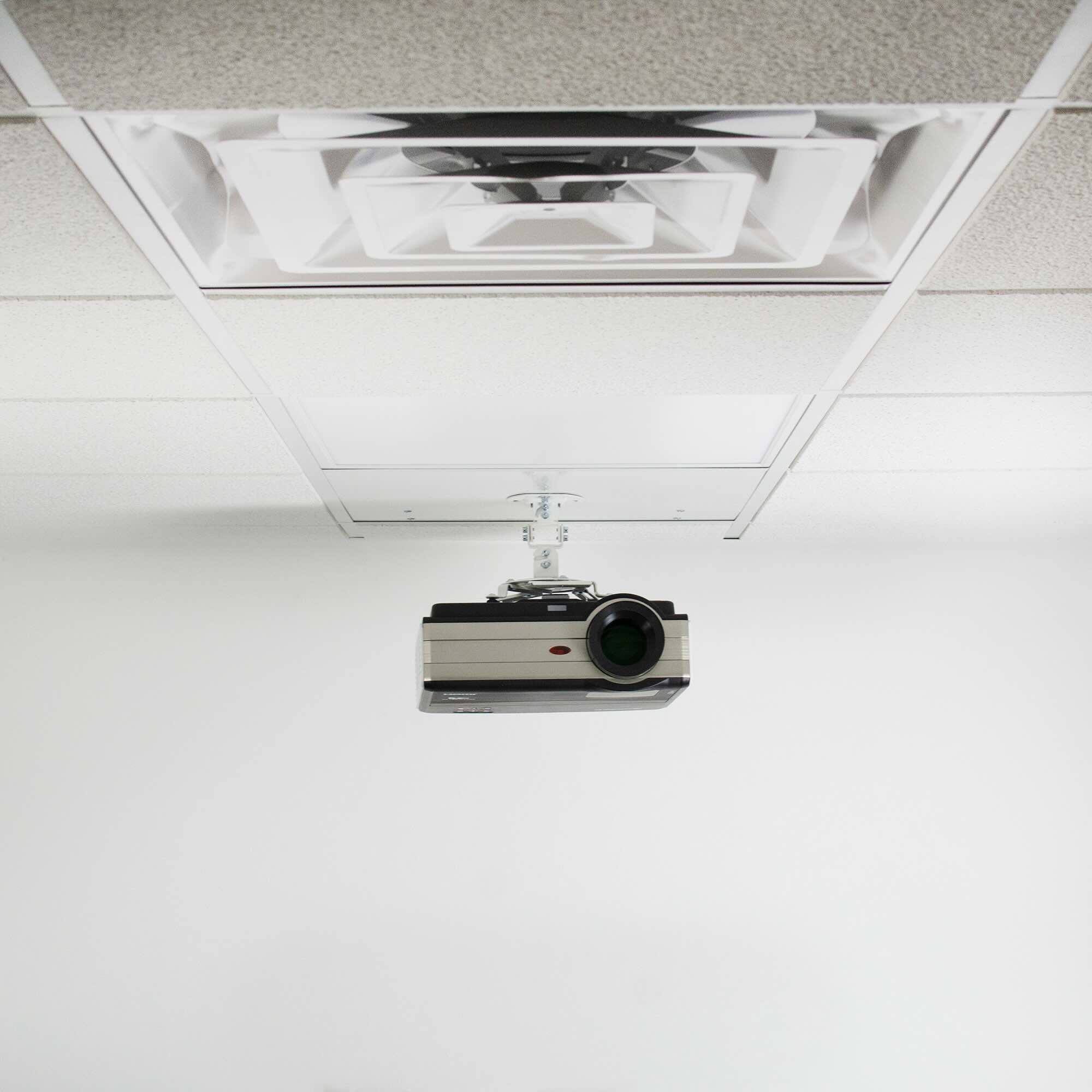 How To Hang A Projector From A Drop Ceiling