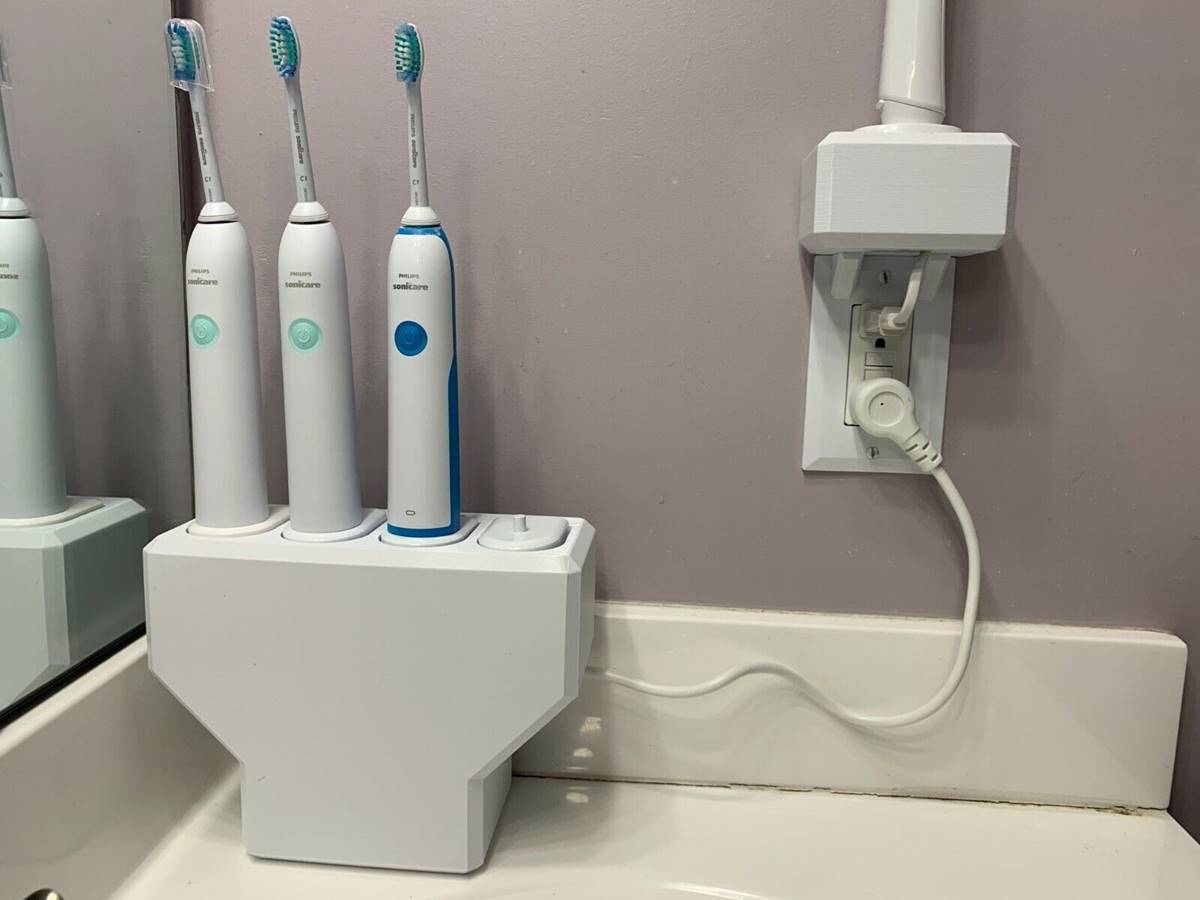 How To Hide Your Electric Toothbrush In The Bathroom