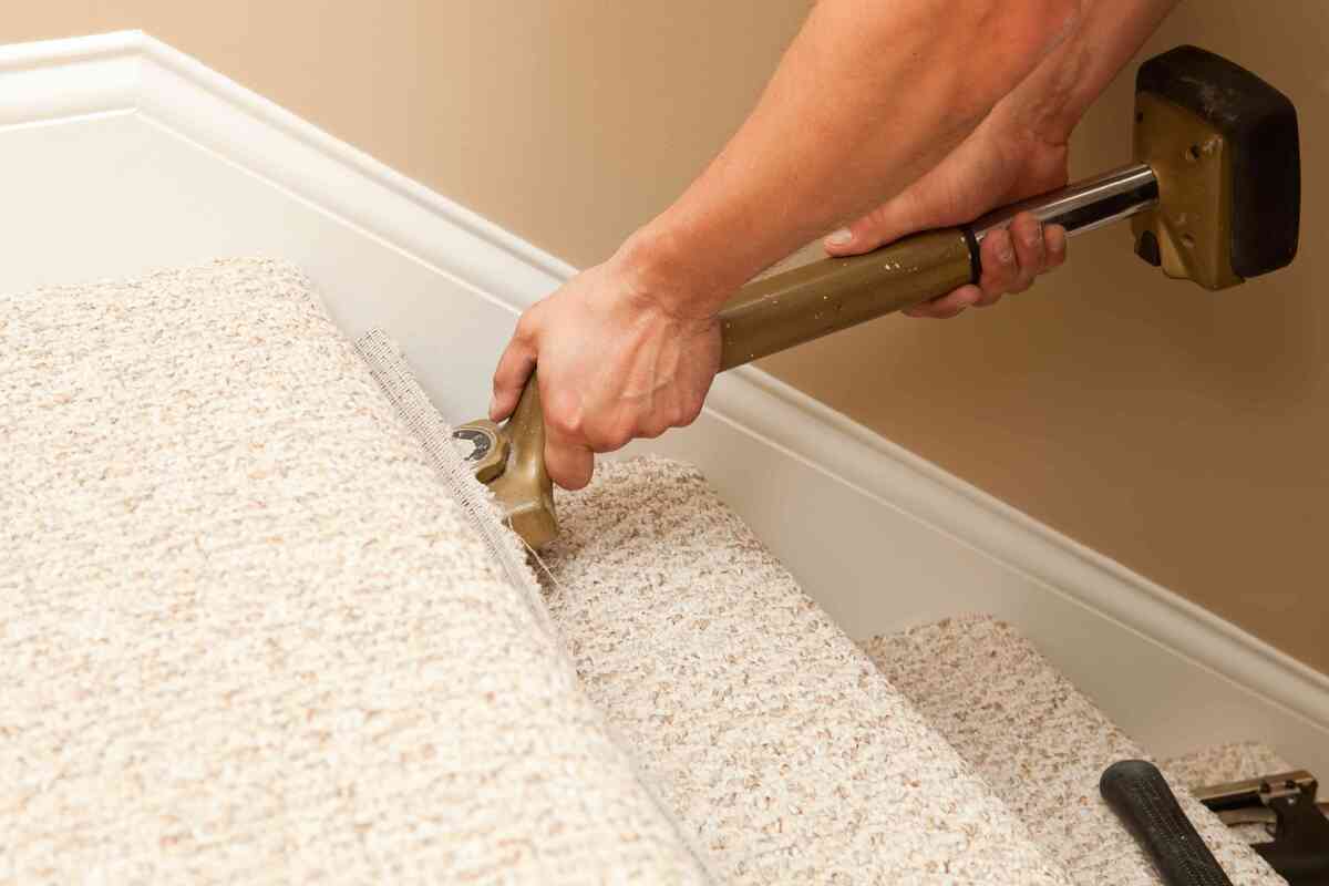 How To Install A Carpet On Steps