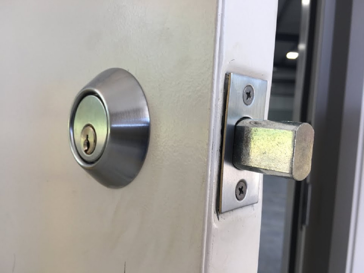 How To Install A Deadbolt Lock On A Metal Door