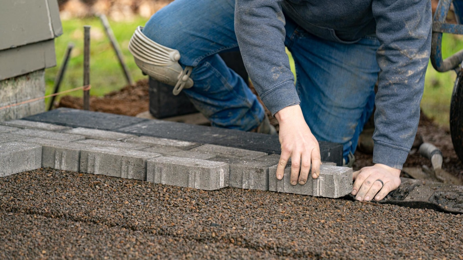 How To Install A Paver Patio On Uneven Ground