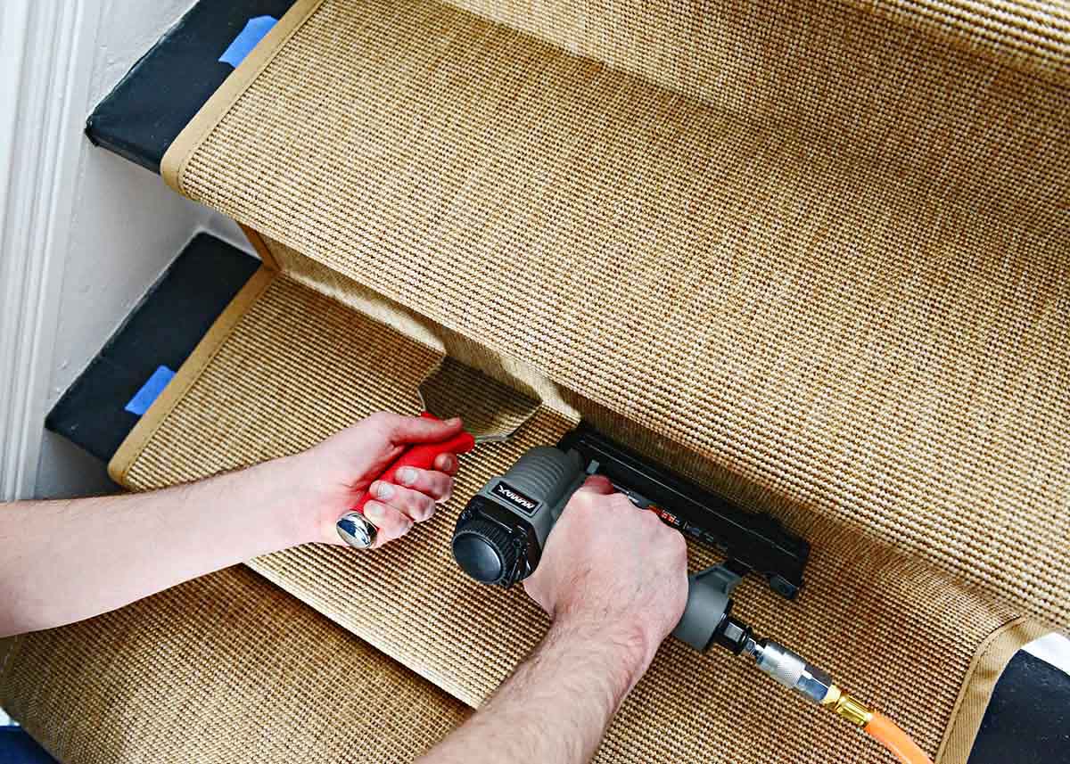 How To Install Carpet Stair Treads