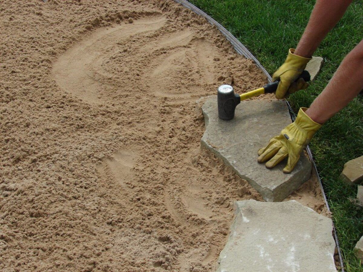 How To Lay Down Patio Stones