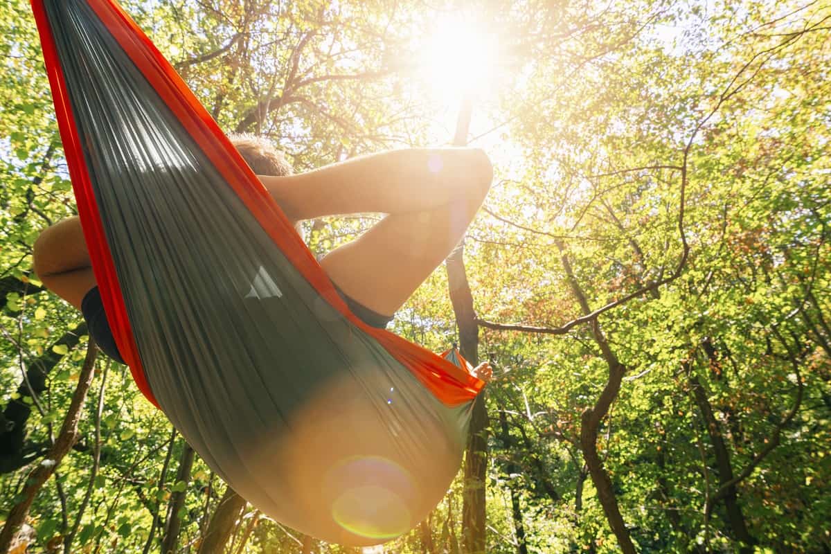 How To Lie In A Hammock