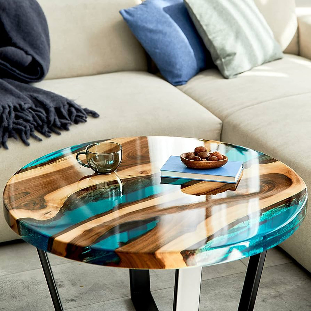 How To Make A Resin Coffee Table