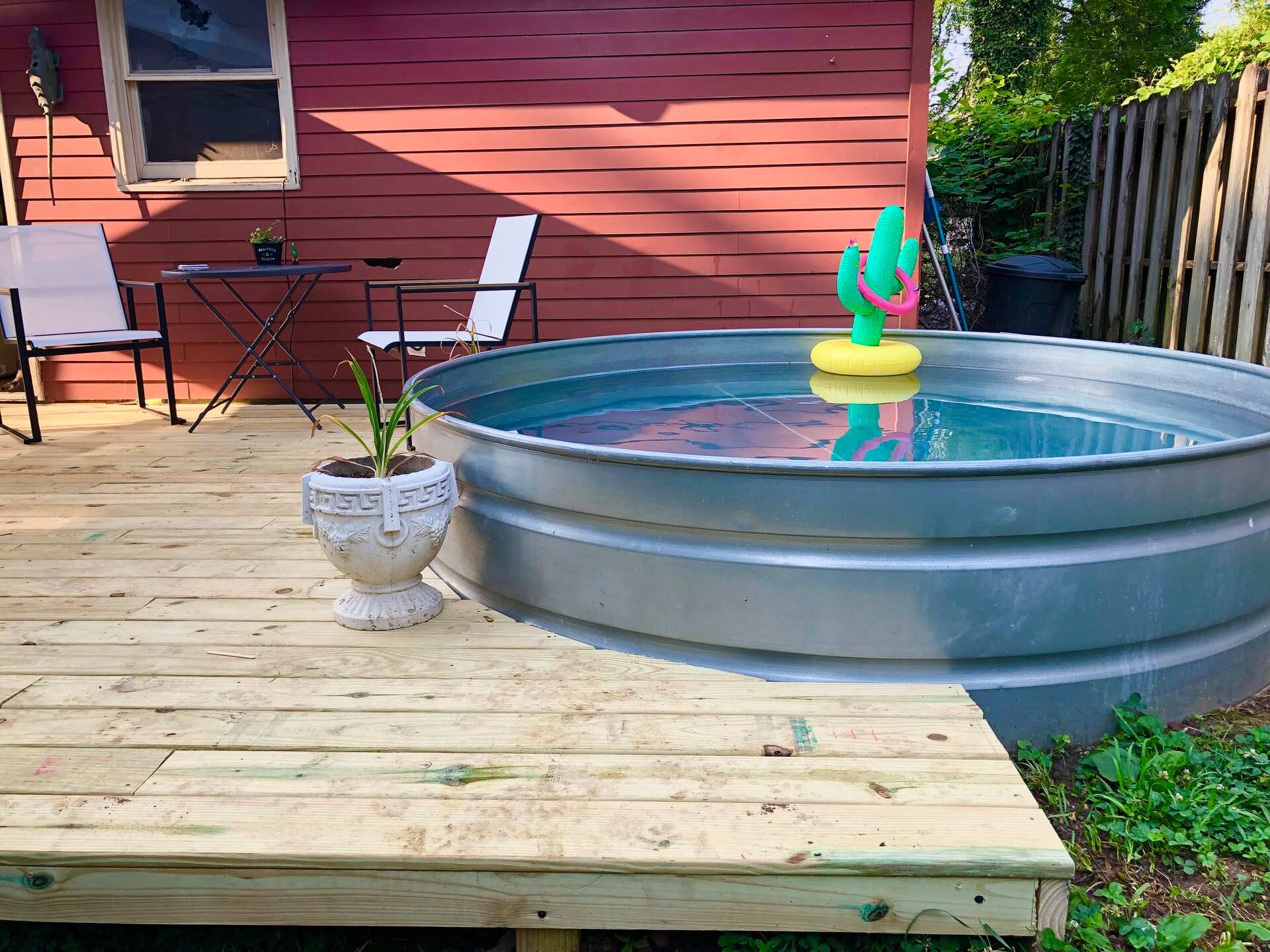 How To Make A Stock Tank Hot Tub