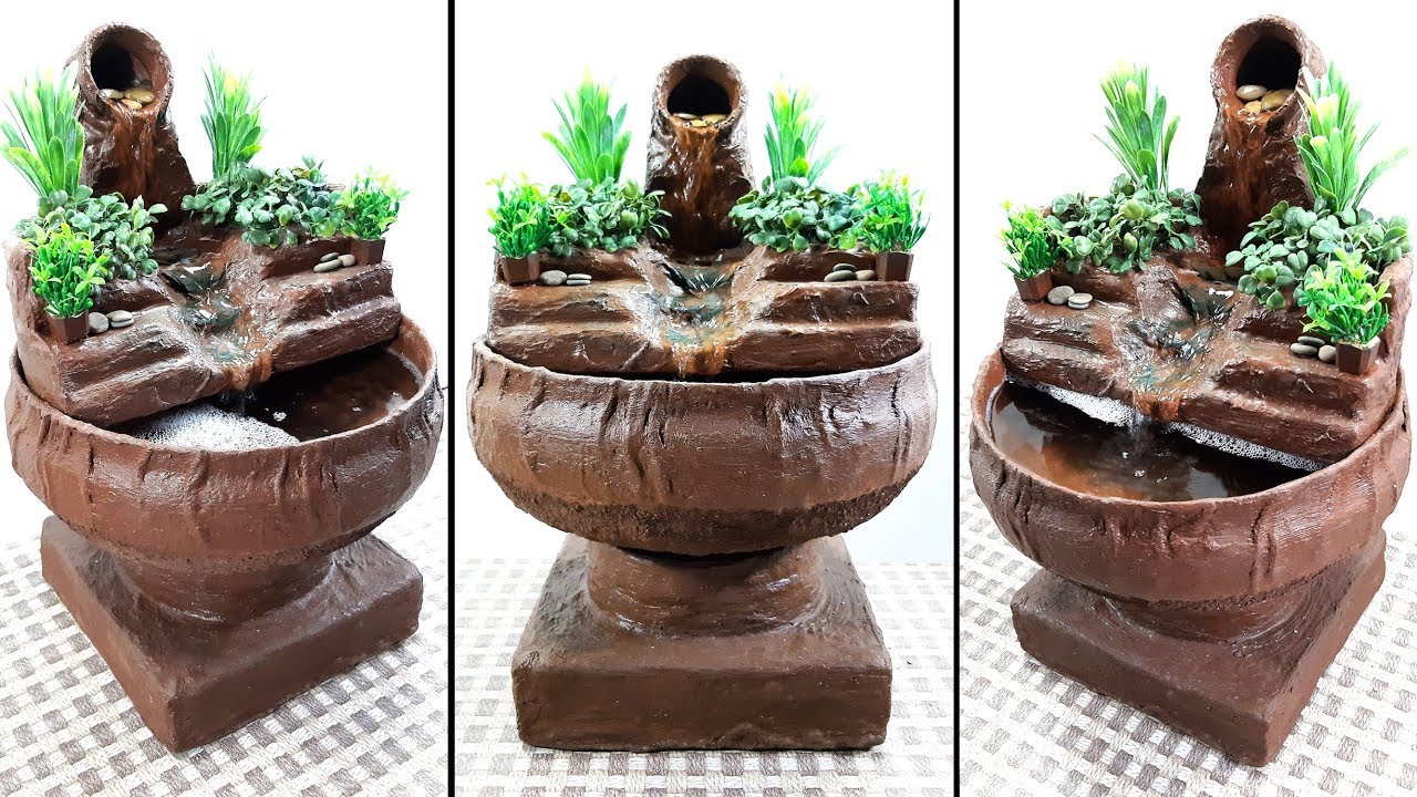 How To Make A Tabletop Water Fountain