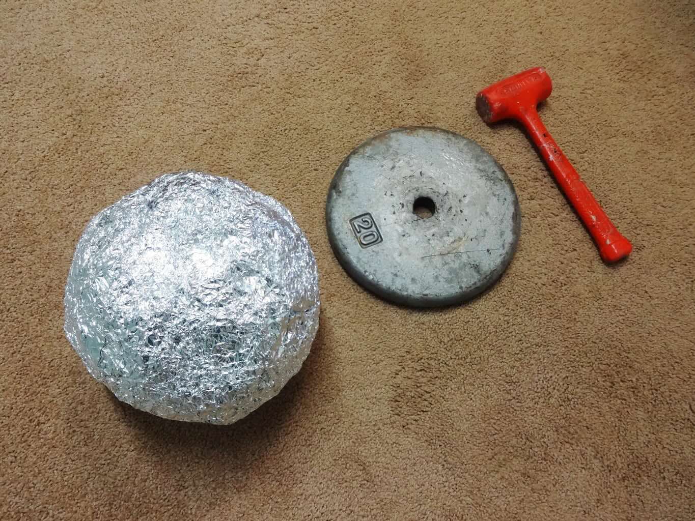 How To Make An Aluminum Foil Ball Without Sandpaper