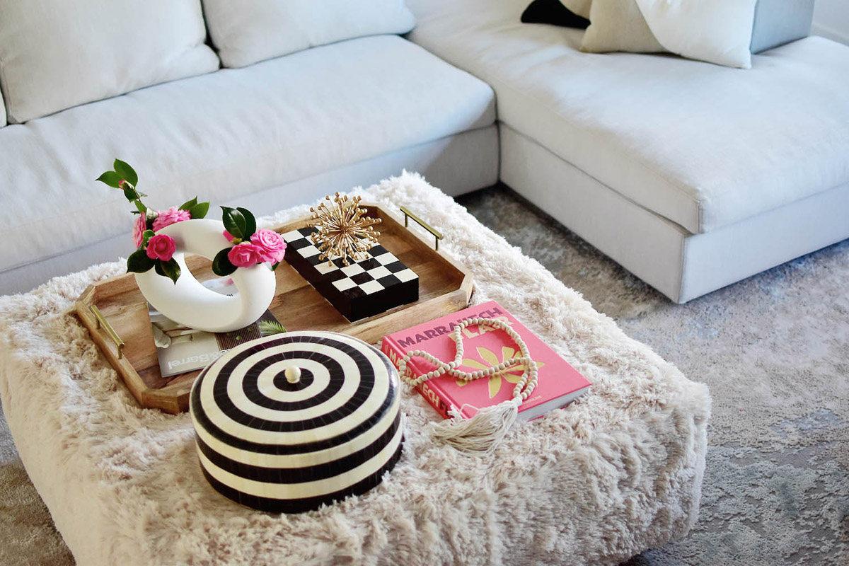 How To Make An Ottoman From A Coffee Table