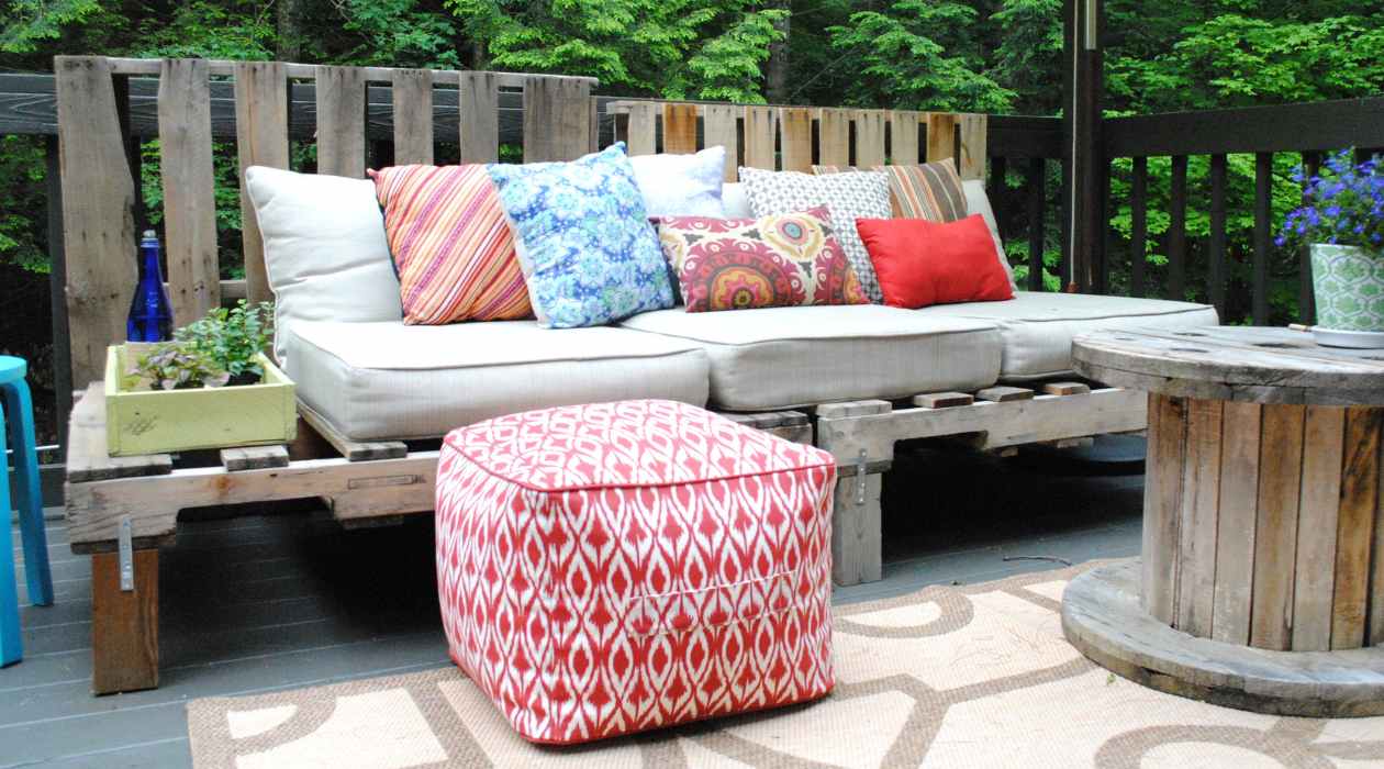 How To Make Cushions For Pallet Patio Furniture