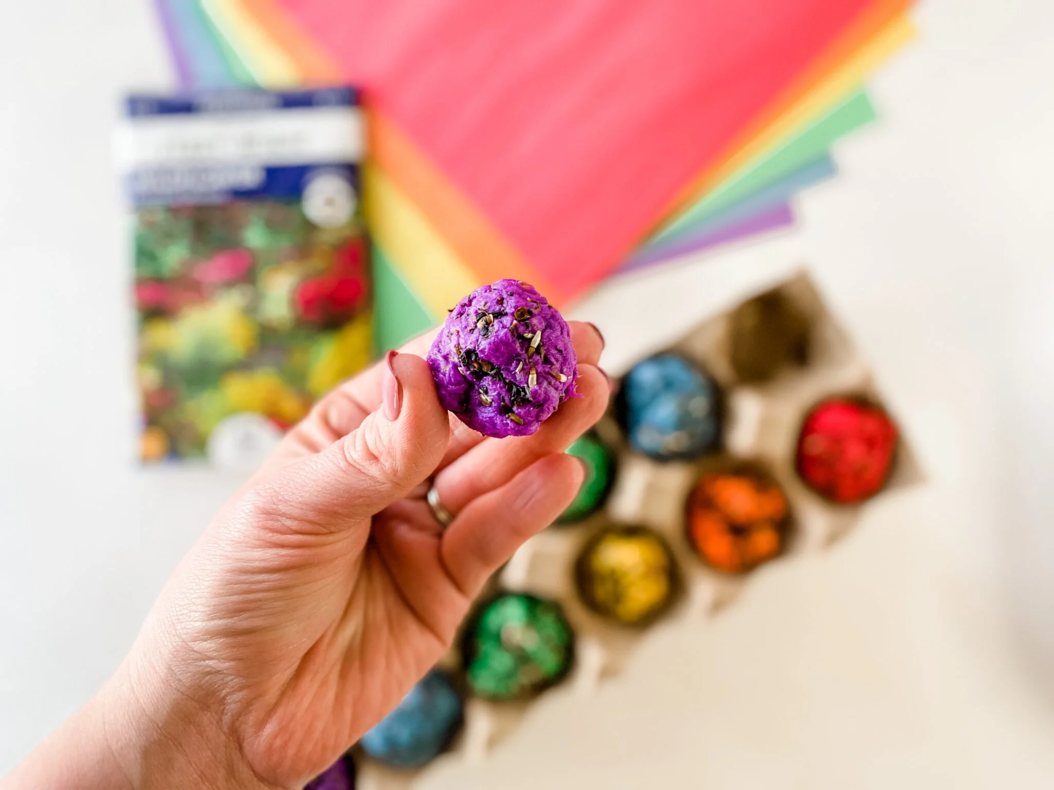 How To Make Wildflower Seed Bombs