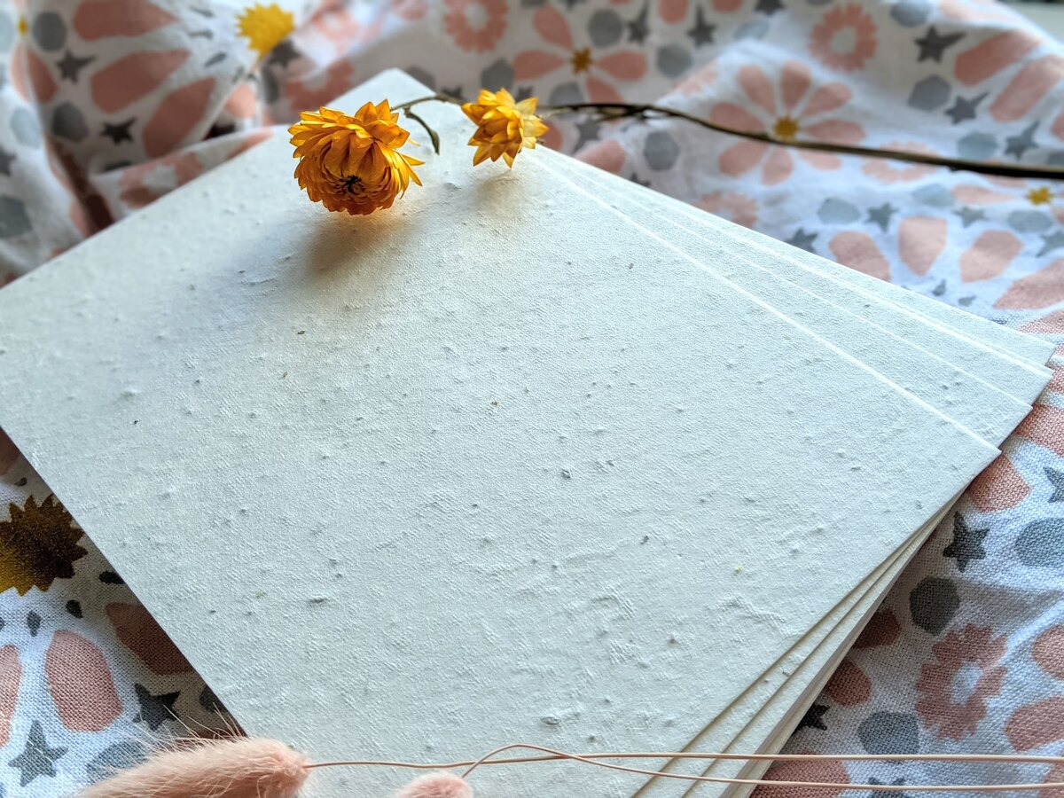 How To Make Wildflower Seed Paper