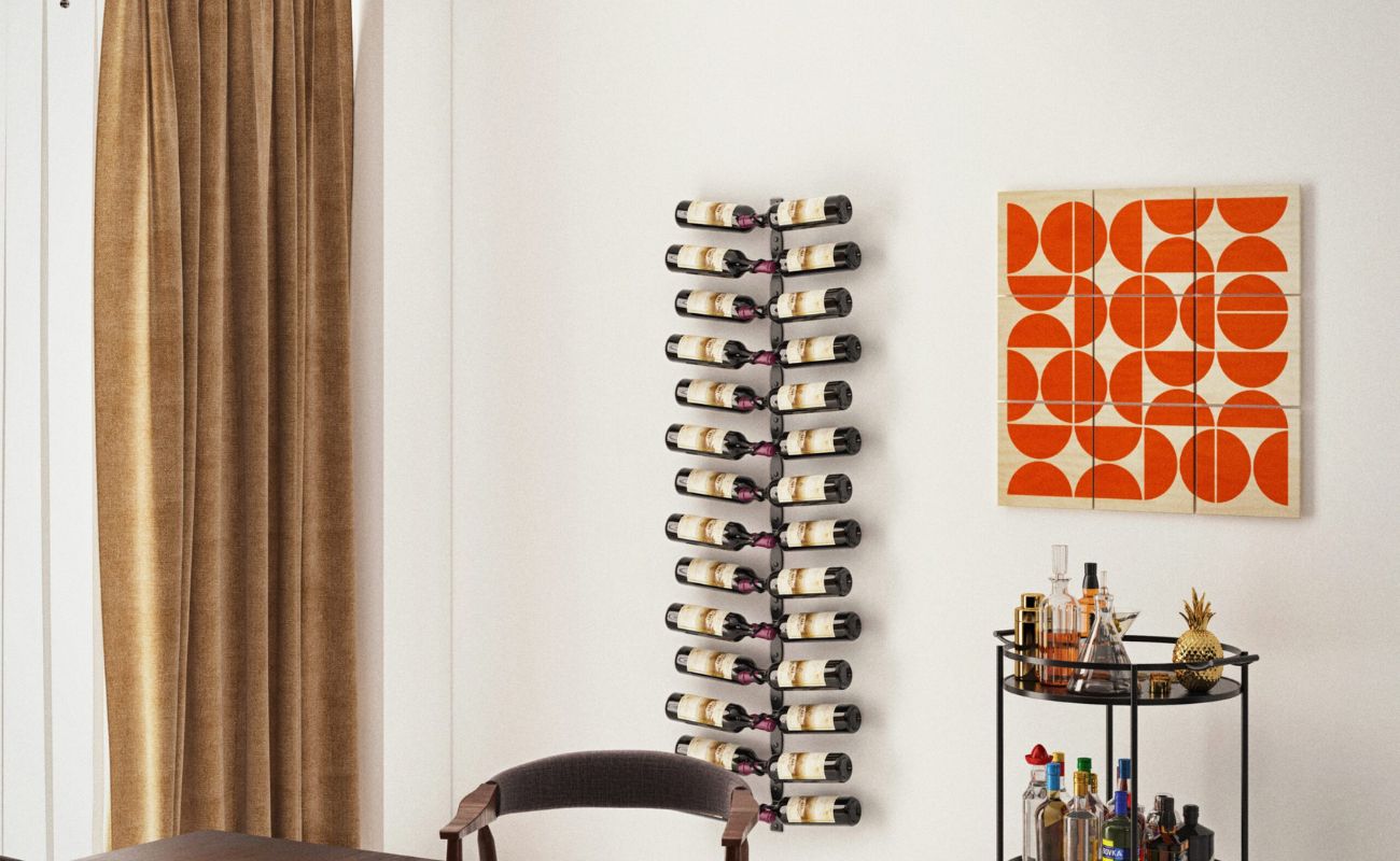 How To Mount A Wine Rack To The Wall