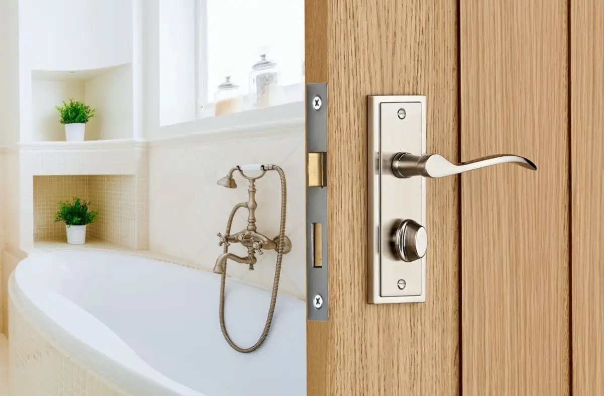 How To Open A Bathroom Door Lock