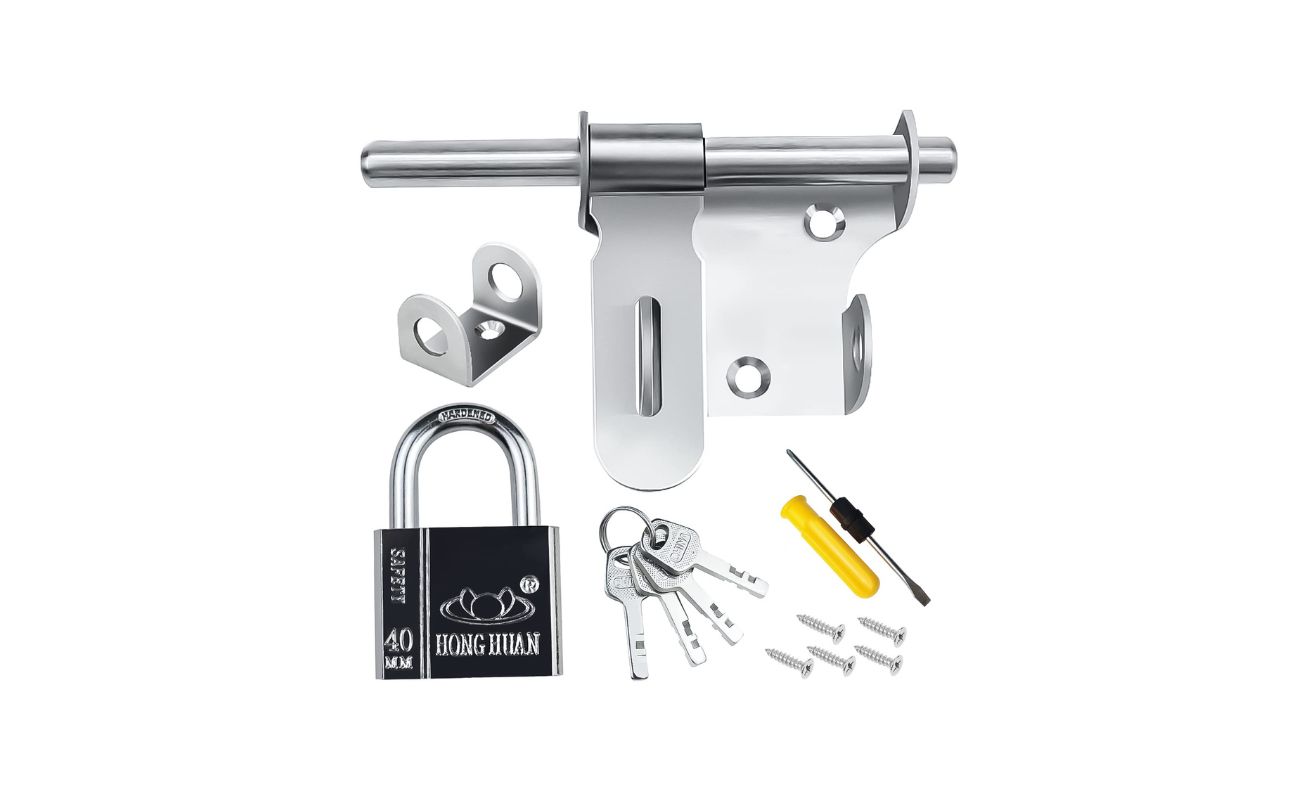 How To Open A Padlock With A Screwdriver