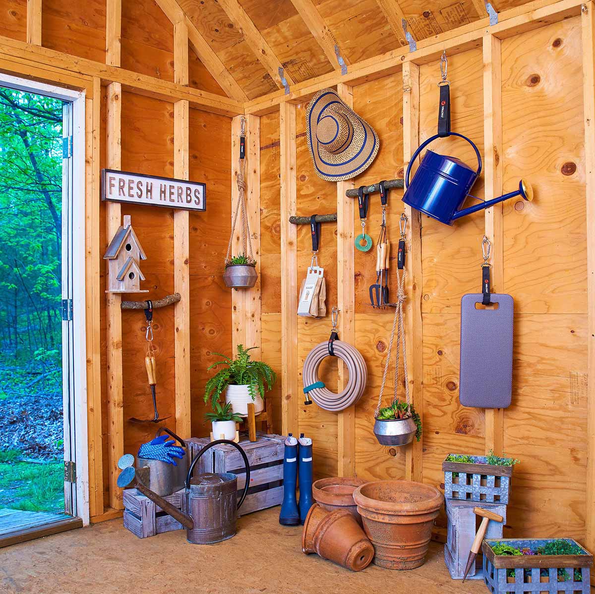 12 Garden Tool Storage Ideas (How To Organize Garden Tools)
