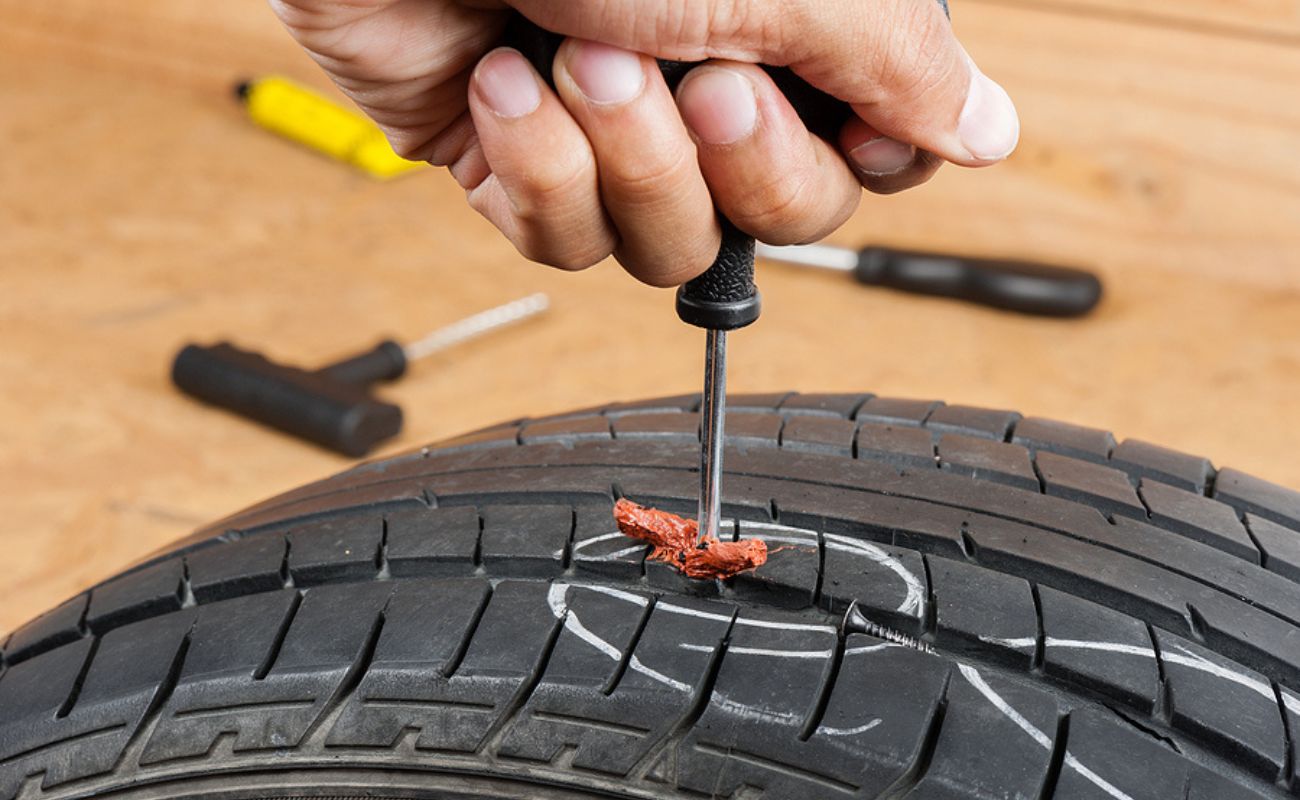 How To Pop A Tire With A Screwdriver