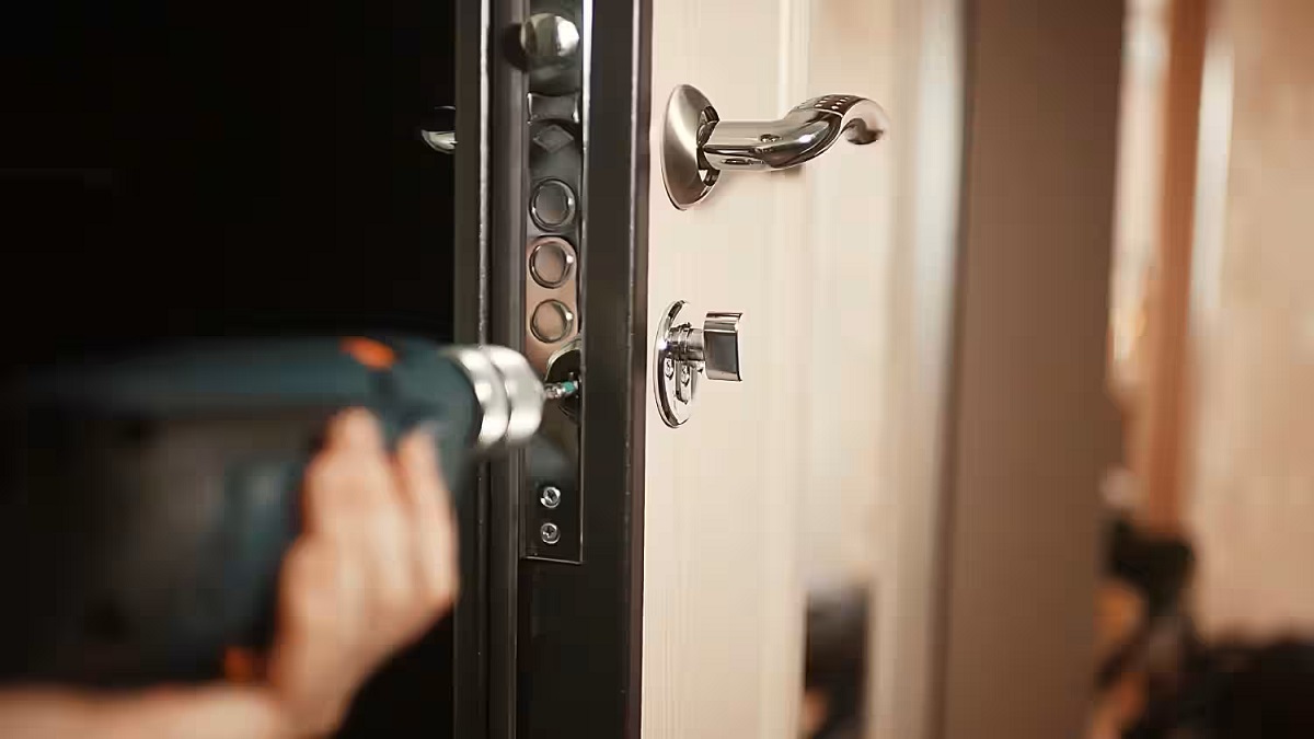 How To Put A Lock On A Door