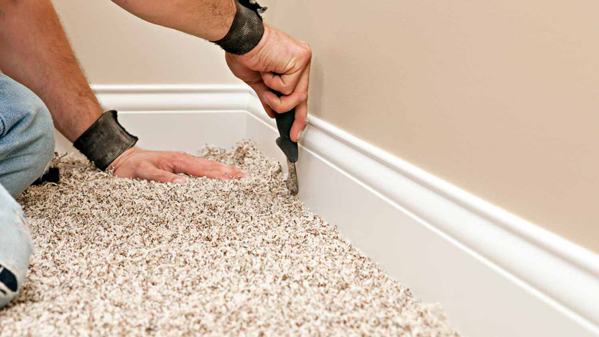 How To Remove A Carpet From Concrete That Is Glued Down