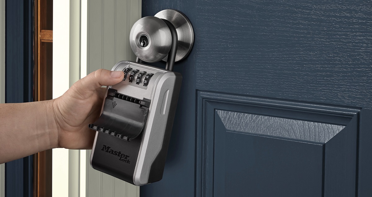 How To Remove A Lock Box From Door