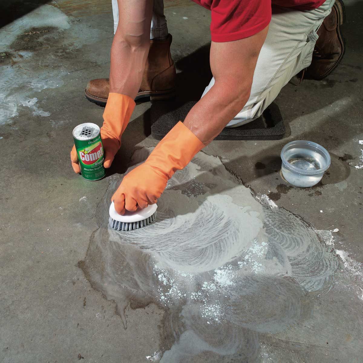How To Remove Paint From A Cement Patio