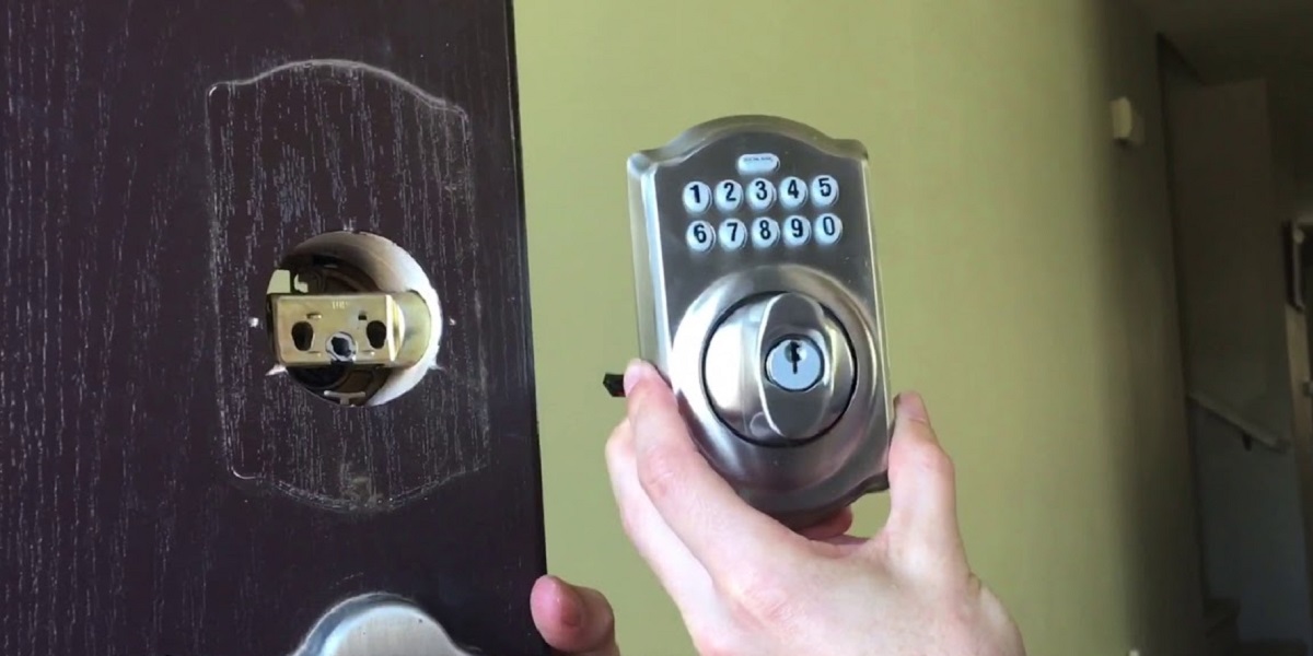 How To Remove Schlage Lock From Door