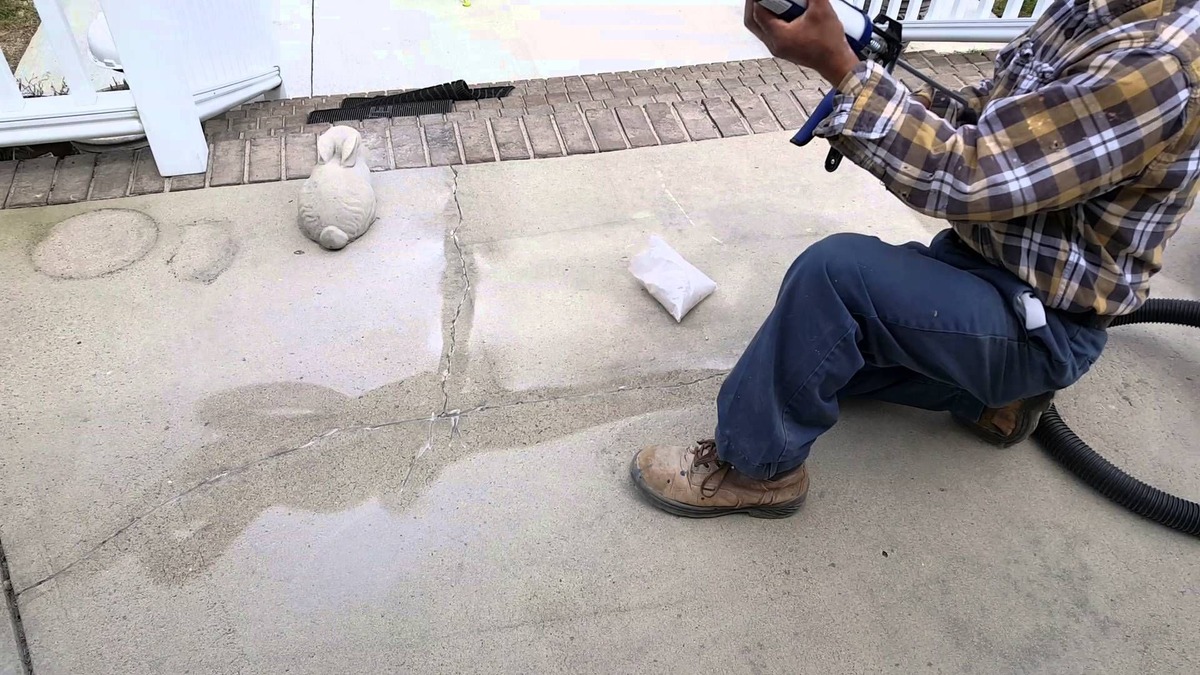 How To Repair A Concrete Patio